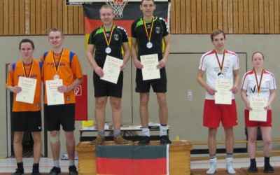 David Zentarra holt DM-Gold im Einzel und Doppel