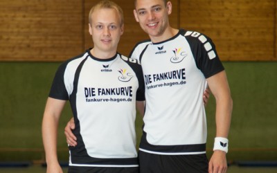 David Zentarra und Sven Walter holen EM-Silber im Doppel